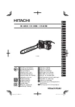 Hitachi CS 30 SB Handling Instructions Manual предпросмотр
