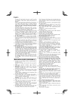 Preview for 6 page of Hitachi CS 30Y Handling Instructions Manual