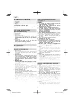 Предварительный просмотр 8 страницы Hitachi CS 30Y Handling Instructions Manual