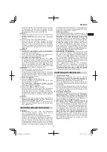 Предварительный просмотр 19 страницы Hitachi CS 30Y Handling Instructions Manual