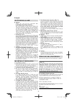 Предварительный просмотр 28 страницы Hitachi CS 30Y Handling Instructions Manual