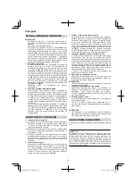 Предварительный просмотр 64 страницы Hitachi CS 30Y Handling Instructions Manual