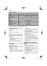 Предварительный просмотр 78 страницы Hitachi CS 30Y Handling Instructions Manual