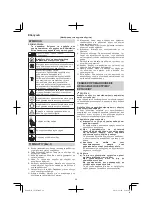 Предварительный просмотр 98 страницы Hitachi CS 30Y Handling Instructions Manual