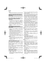 Предварительный просмотр 114 страницы Hitachi CS 30Y Handling Instructions Manual