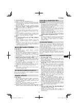 Предварительный просмотр 131 страницы Hitachi CS 30Y Handling Instructions Manual