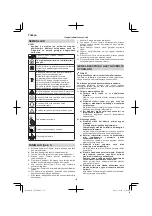 Предварительный просмотр 134 страницы Hitachi CS 30Y Handling Instructions Manual