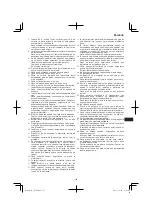 Предварительный просмотр 145 страницы Hitachi CS 30Y Handling Instructions Manual