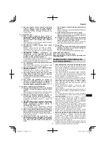 Предварительный просмотр 177 страницы Hitachi CS 30Y Handling Instructions Manual