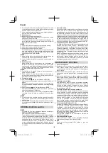 Предварительный просмотр 182 страницы Hitachi CS 30Y Handling Instructions Manual