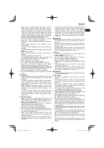 Preview for 9 page of Hitachi CS 33EB Handling Instructions Manual