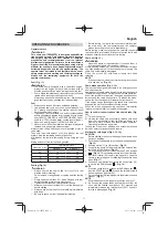 Preview for 11 page of Hitachi CS 33EB Handling Instructions Manual