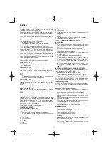 Preview for 14 page of Hitachi CS 33EB Handling Instructions Manual