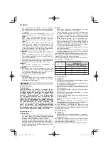 Preview for 20 page of Hitachi CS 33EB Handling Instructions Manual