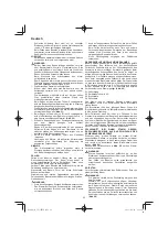 Preview for 22 page of Hitachi CS 33EB Handling Instructions Manual