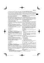 Preview for 23 page of Hitachi CS 33EB Handling Instructions Manual