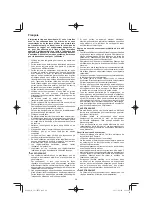 Preview for 28 page of Hitachi CS 33EB Handling Instructions Manual