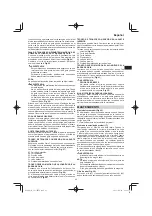 Preview for 63 page of Hitachi CS 33EB Handling Instructions Manual