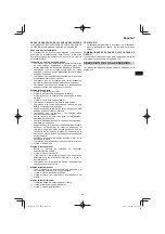 Preview for 65 page of Hitachi CS 33EB Handling Instructions Manual