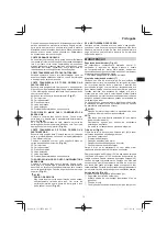 Preview for 73 page of Hitachi CS 33EB Handling Instructions Manual