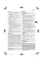 Preview for 79 page of Hitachi CS 33EB Handling Instructions Manual