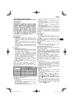 Preview for 89 page of Hitachi CS 33EB Handling Instructions Manual