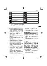 Preview for 95 page of Hitachi CS 33EB Handling Instructions Manual