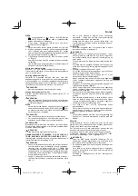 Preview for 99 page of Hitachi CS 33EB Handling Instructions Manual