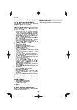 Preview for 102 page of Hitachi CS 33EB Handling Instructions Manual