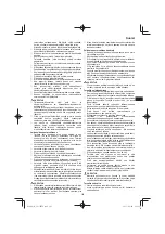 Preview for 105 page of Hitachi CS 33EB Handling Instructions Manual