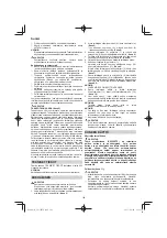 Preview for 106 page of Hitachi CS 33EB Handling Instructions Manual