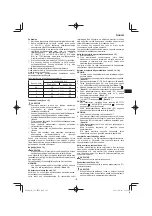 Preview for 107 page of Hitachi CS 33EB Handling Instructions Manual