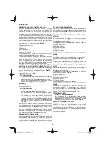 Preview for 118 page of Hitachi CS 33EB Handling Instructions Manual