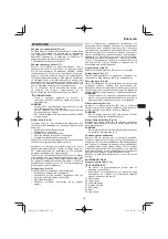 Preview for 119 page of Hitachi CS 33EB Handling Instructions Manual