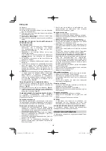 Preview for 120 page of Hitachi CS 33EB Handling Instructions Manual