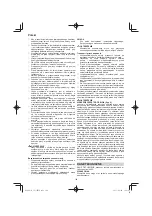 Preview for 124 page of Hitachi CS 33EB Handling Instructions Manual