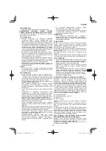 Preview for 127 page of Hitachi CS 33EB Handling Instructions Manual