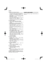 Preview for 130 page of Hitachi CS 33EB Handling Instructions Manual