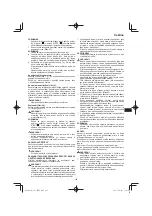 Preview for 145 page of Hitachi CS 33EB Handling Instructions Manual