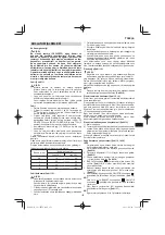 Preview for 153 page of Hitachi CS 33EB Handling Instructions Manual