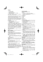 Preview for 156 page of Hitachi CS 33EB Handling Instructions Manual