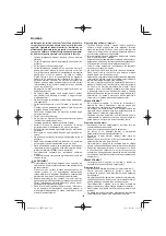 Предварительный просмотр 160 страницы Hitachi CS 33EB Handling Instructions Manual