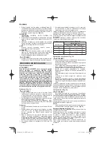 Предварительный просмотр 162 страницы Hitachi CS 33EB Handling Instructions Manual