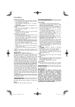 Предварительный просмотр 170 страницы Hitachi CS 33EB Handling Instructions Manual