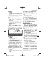 Предварительный просмотр 171 страницы Hitachi CS 33EB Handling Instructions Manual