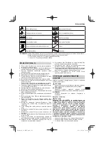 Предварительный просмотр 177 страницы Hitachi CS 33EB Handling Instructions Manual