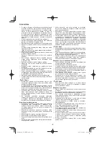 Предварительный просмотр 178 страницы Hitachi CS 33EB Handling Instructions Manual