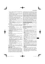 Предварительный просмотр 179 страницы Hitachi CS 33EB Handling Instructions Manual