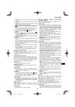 Предварительный просмотр 181 страницы Hitachi CS 33EB Handling Instructions Manual