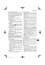 Preview for 191 page of Hitachi CS 33EB Handling Instructions Manual